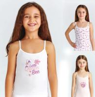 4128 майка для девочек многоцвет (BAYKAR)