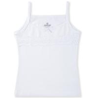 4212-01 Майка для девочки белая (BAYKAR)