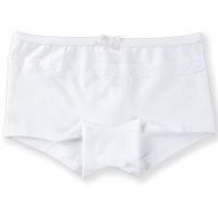 5548-01 Трусы шорты для девочек белый (BAYKAR)