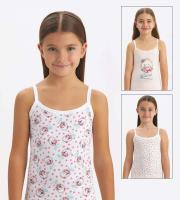 4946 майка для девочки многоцвет (BAYKAR)