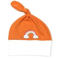 А43 Шапочка-узелок для девочки "Радуга"