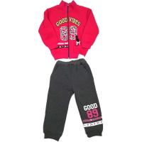 7257 Костюм для девочки утепленный