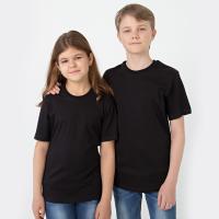 ф-200 Футболка однотон /черный