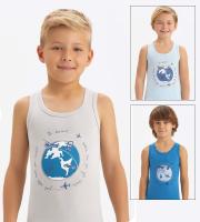 2658 майка для мальчика многоцвет (BAYKAR)