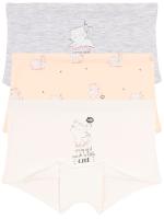 5876 Трусы шорты для девочек многоцвет (BAYKAR)