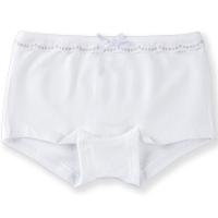 5236-01 Трусы шорты для девочек белые (BAYKAR)