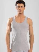 1002-20 Майка мужская серая