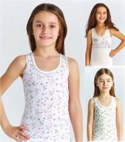 4720 майка для девочек многоцвет (BAYKAR)