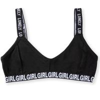 4024-02 Топ для девочки черный (BAYKAR)