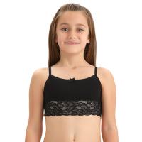 4940-02 Топ девочка черный (BAYKAR)