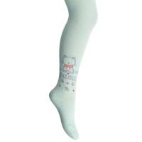 С315 Колготки для девочки рис.2696 (кошка)
