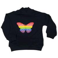 16781 Джемпер девочка утепленный