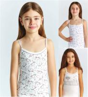 4718 майка  для девочек многоцвет (BAYKAR)