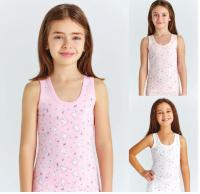 4154 майка для девочек многоцвет (BAYKAR)