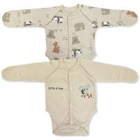 5508 Боди-царапка"Ассорти" (интерлок)