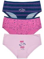 7914 Трусы д/девочек многоцвет (BAYKAR)