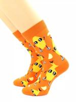 80153-07-03 Носки унисекс, "Мистер лимон в очках"