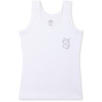 4176-01 Майка для девочек белая (BAYKAR)