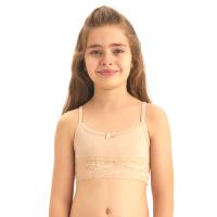 4940-03 Топ для девочек бежевый (BAYKAR)