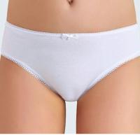 5640 Трусы д/дев белый (BAYKAR)-1