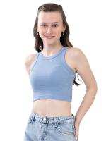 4105-07 Топ для девочки синий  (BAYKAR)