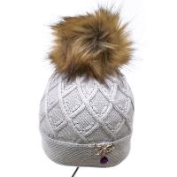 32Д Шапка зимняя для девочки с помпоном