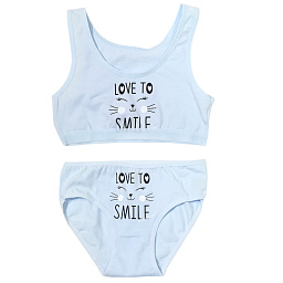 4511Y39/4111Y39 Комплект (топ+трусы) для девочки