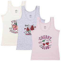 4322 Майка для девочки многоцвет (BAYKAR)