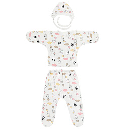 160/182 Комплект для новорожденного (футер)