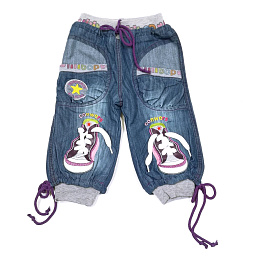 8169 Джинсы на флисе