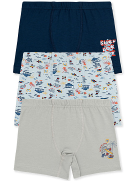 3536 Боксеры для мальчиков многоцвет (BAYKAR)