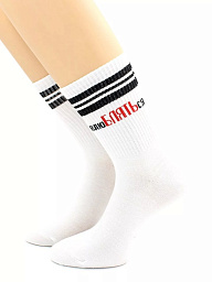 80159-06-03 Носки унисекс, надпись "влюБЛЯТЬся"