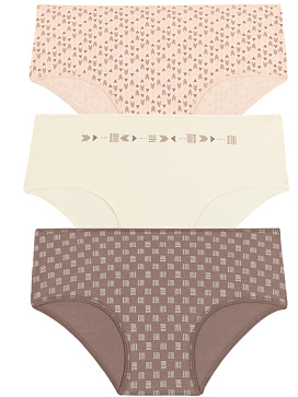 7824 Трусы для девочек многоцвет (BAYKAR)