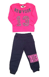 58079 Костюм для девочки утепленный