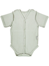 159/523 Боди кор/рук.однотон (интерлок)