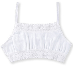 4480-01 Топ для девочки белый (BAYKAR)