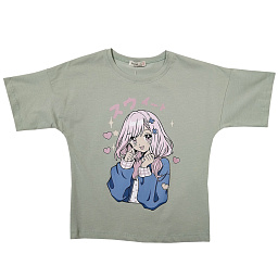 241057 Футболка для девочки