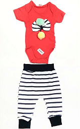 23603 Боди+штаны "бантик"