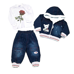 13907 Костюм 3-ка на махре