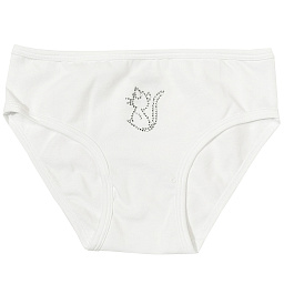 5174-01 Трусы для девочек белые (BAYKAR)