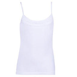 4230-01 Майка для девочек белая (BAYKAR)