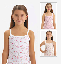 4918 Майка для девочек многоцвет (BAYKAR)