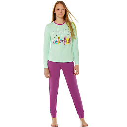 9210 Пижама для девочек, цвет 218 (BAYKAR)