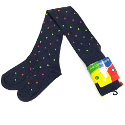 К46 Колготки для девочки (звездочки)