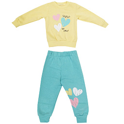 29524 Костюм для девочки утепленный