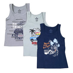 2344 Майка для мальчиков многоцвет (BAYKAR)