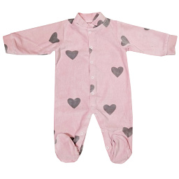 26787 Комбинезон велюровый