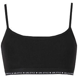 4012-02 Топ для девочки черный (BAYKAR)