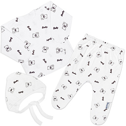 160/207 Комплект для новорожденных футер