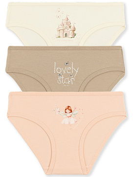 5738 Трусы для девочек многоцвет (BAYKAR)